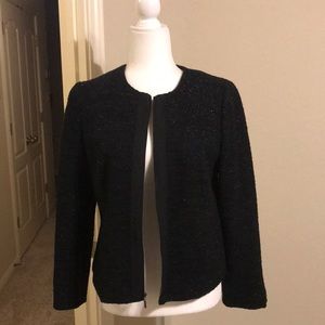 Gap - Black shimmer jacket - perfect for the holidays - size small